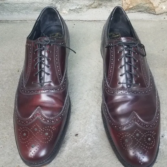 Florsheim vintage wingtip oxfords