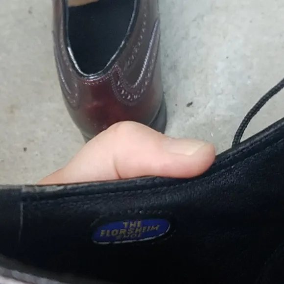 Florsheim vintage wingtip oxfords