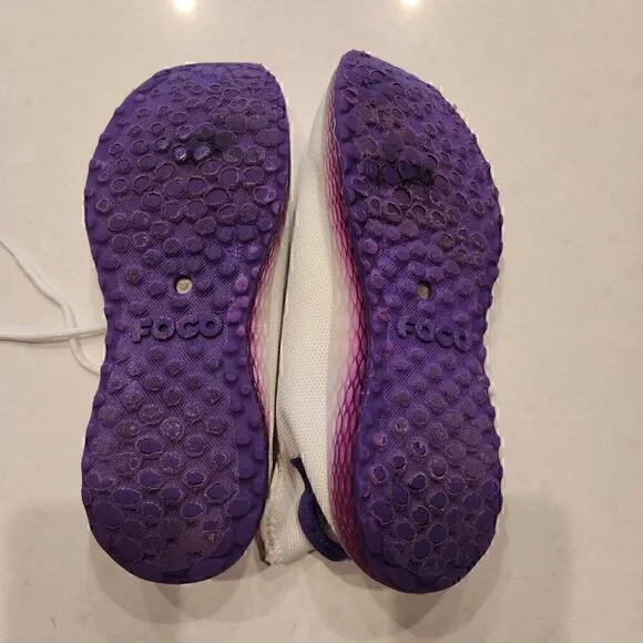 FOCO Gradient sole Minnesota Vikings shoes. Size 10