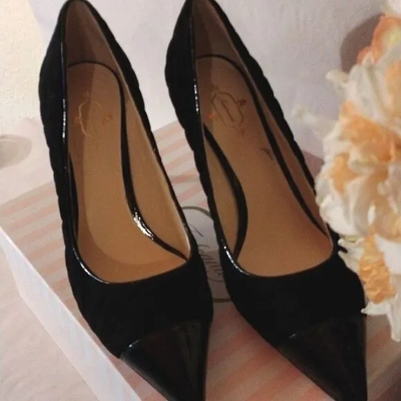 Footcandy Quilted and Patent Heels
