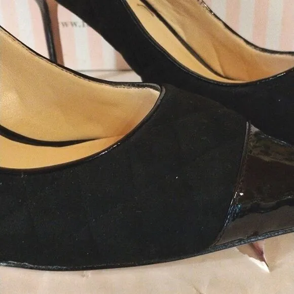 Footcandy Quilted and Patent Heels