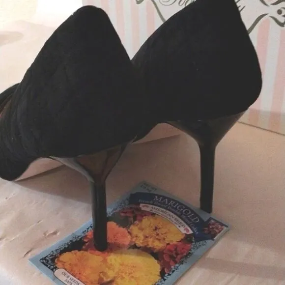 Footcandy Quilted and Patent Heels