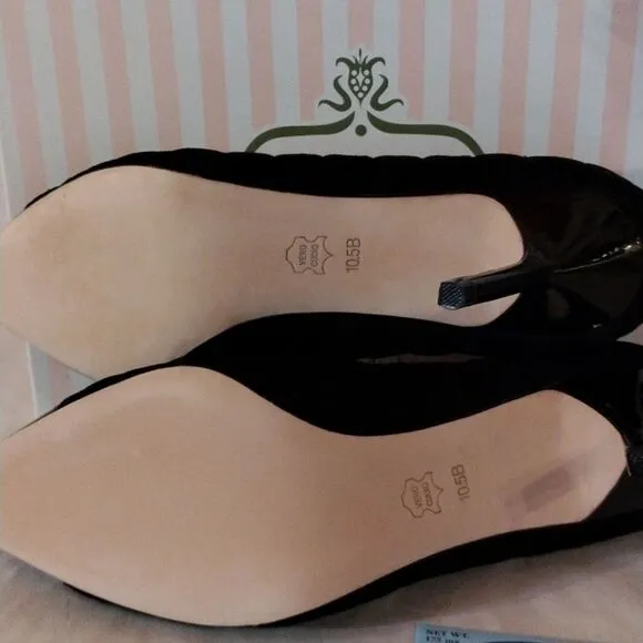 Footcandy Quilted and Patent Heels
