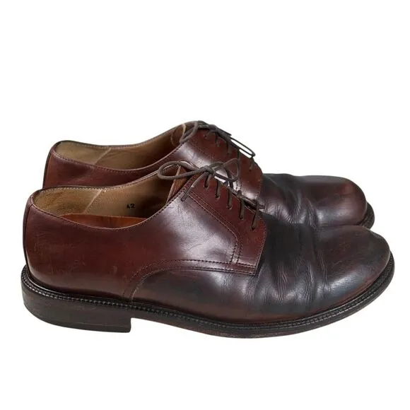 FOOTPRINTS‎ by Birkenstock Brown Leather Oxfords Lace Up Shoes Sz 42 Men's 9