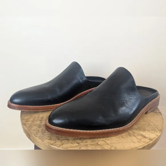 FORTRESS OF INCA Adra Mule/Slides, Black (SIZE 38/7)