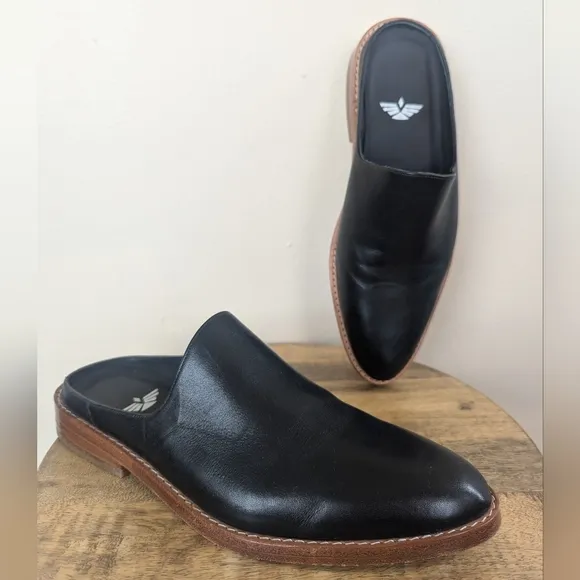 FORTRESS OF INCA Adra Mule/Slides, Black (SIZE 38/7)