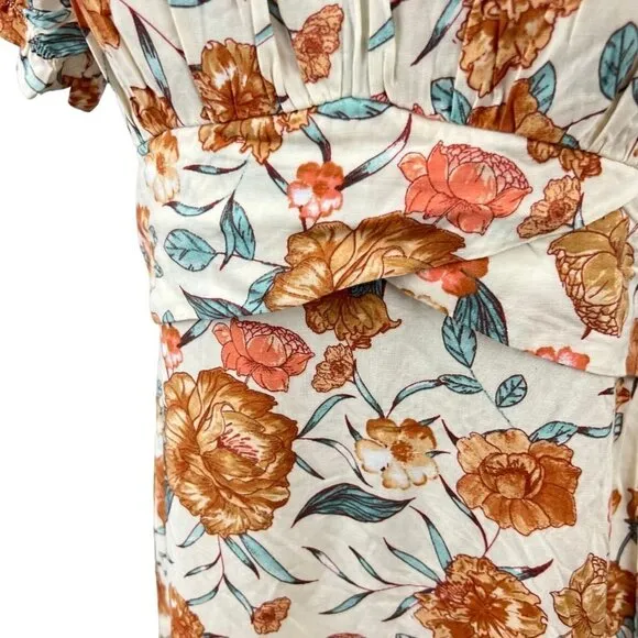 Fortunate One Caramel Kisses Midi Dress Size S
