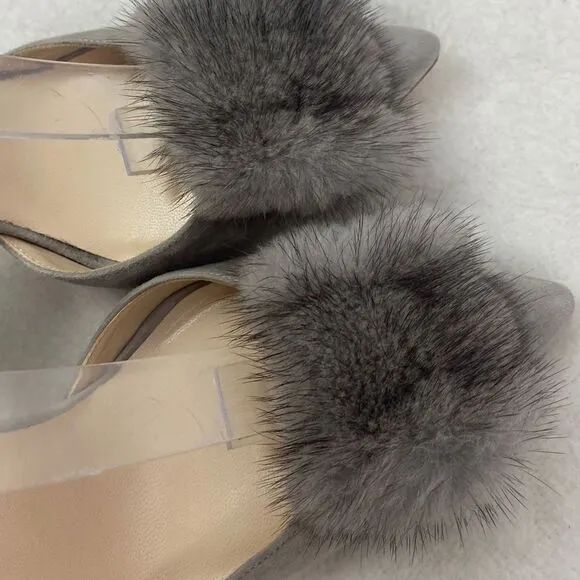 Frances Valentine Suede D'Orsay Pumps Sz 6