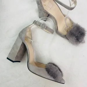 Frances Valentine Suede D'Orsay Pumps Sz 6