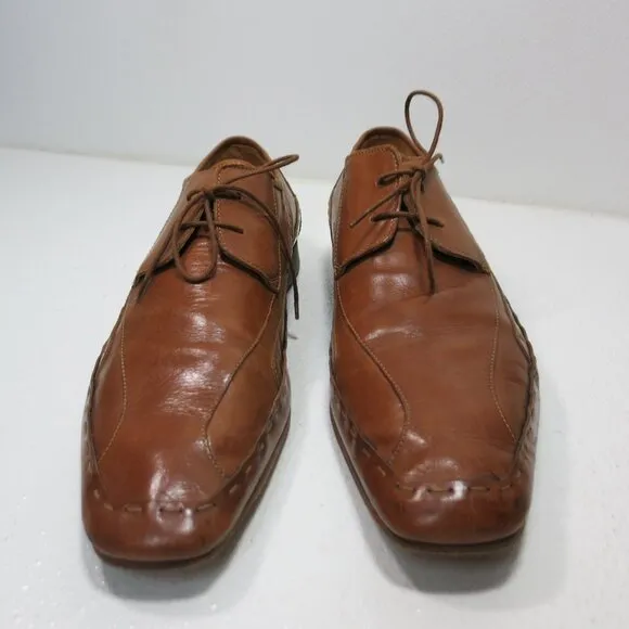 Franco Propato Oil Tanned Leather Comfort Dress Oxfords Shoes Men's Sz 11 M