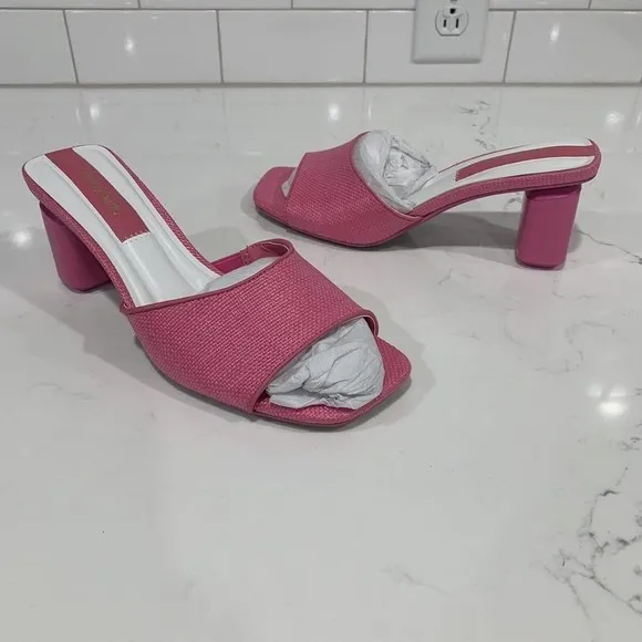 Franco Sarto | Sandals Heels Pink Linley NEW