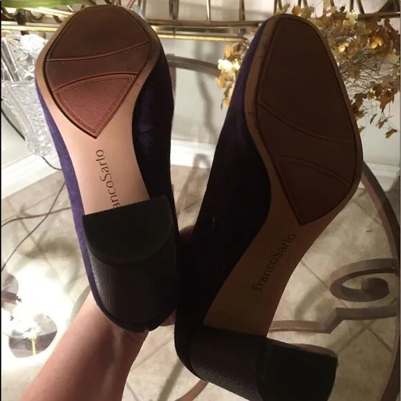 Franco Sarto Ingall Snake Skin Heel Pump