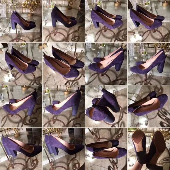 Franco Sarto Ingall Snake Skin Heel Pump