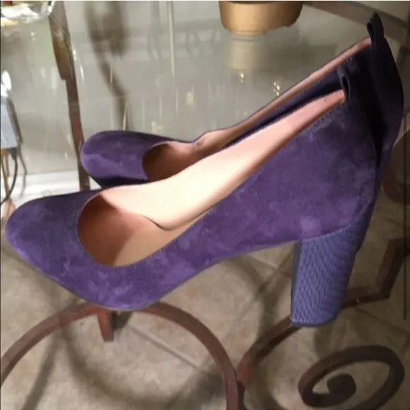 Franco Sarto Ingall Snake Skin Heel Pump
