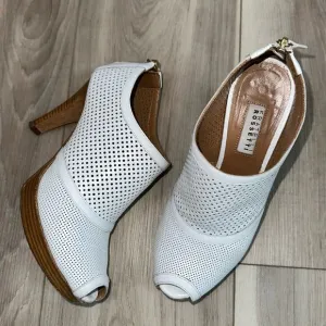 Fratelli Rossetti open toe leather platform heels size 35 5