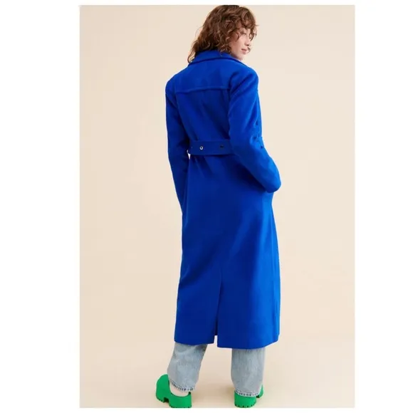 FREE PEOPLE 4th &amp; Reckless Kaja Oversized Belted Coat NWT