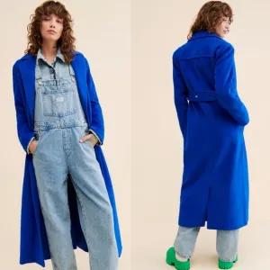 FREE PEOPLE 4th &amp; Reckless Kaja Oversized Belted Coat NWT