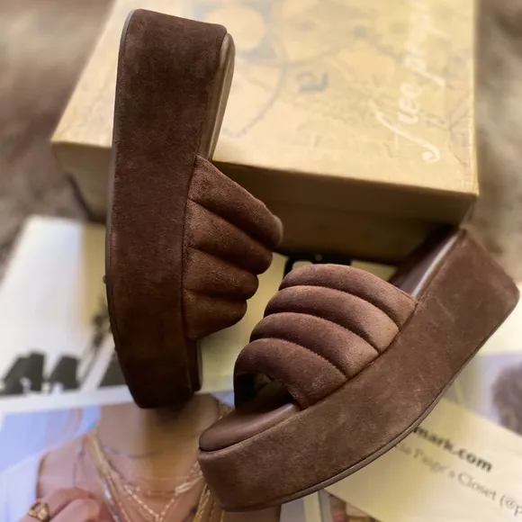 Free People Almost Paradise Platform Sandals