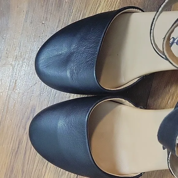 Free People Andorra Black Western Clog-Size 37