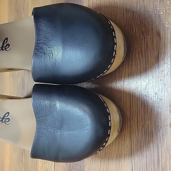 Free People Andorra Black Western Clog-Size 37