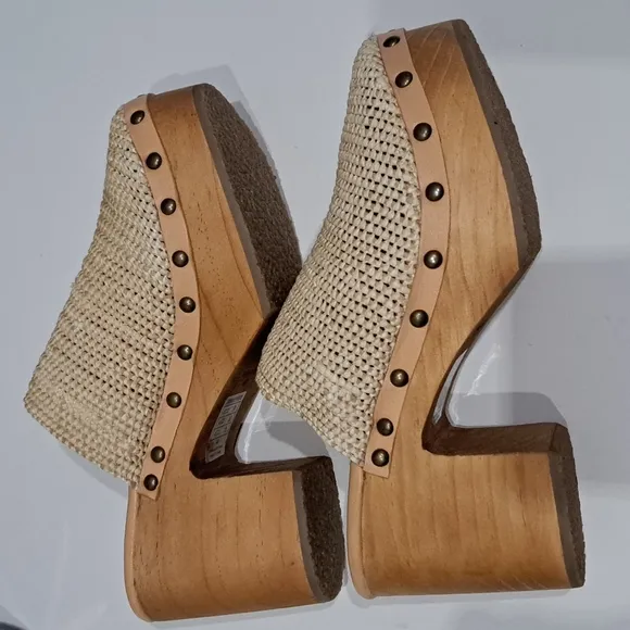 Free People Boho Claudia Crochet Clogs
