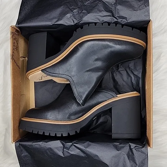 Free People James Mule Black Clogs Shoes