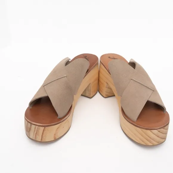 Free People | Kora Platform Clogs Sz 10 New!