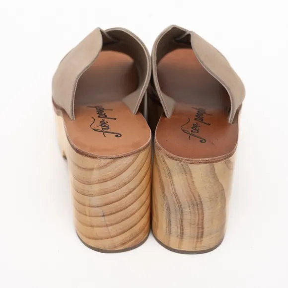 Free People | Kora Platform Clogs Sz 10 New!
