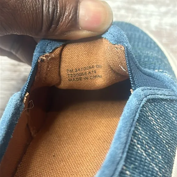FRYE Canvas Gia Slip On Sz. 7M
