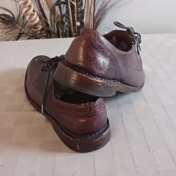 Frye Lace Up Leather Oxfords
