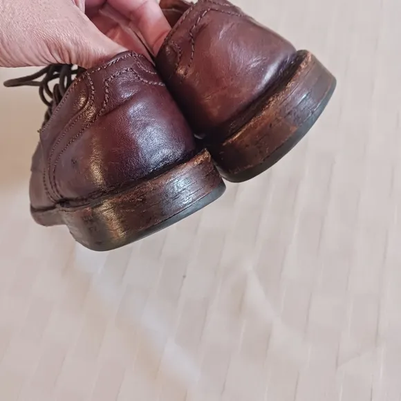 Frye Lace Up Leather Oxfords