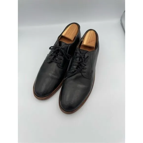 Frye Men’s Carter Oxford Black Leather Shoes Size 12
