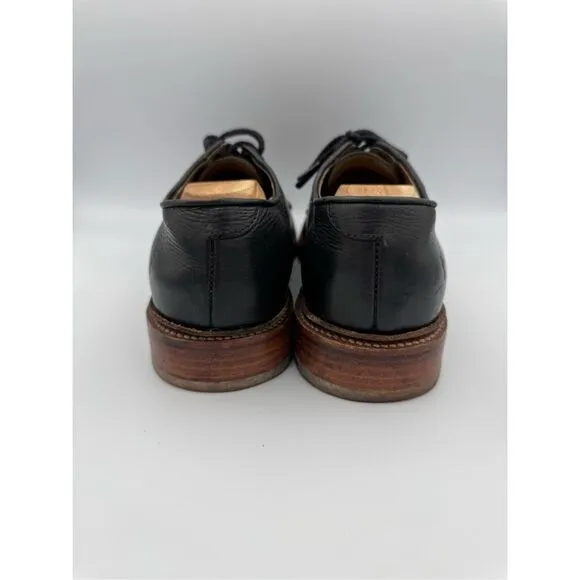 Frye Men’s Carter Oxford Black Leather Shoes Size 12