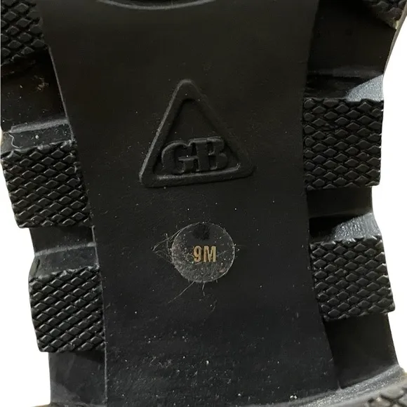 GB the Change, the So-Lution Sustainable Leather Chunky Lug Sole Booties.