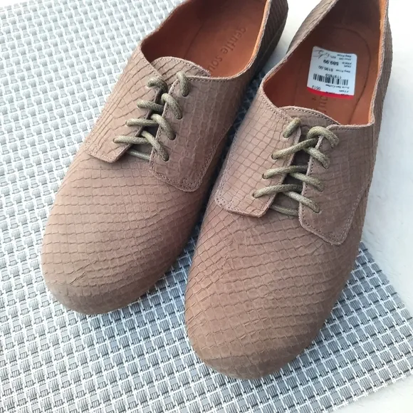 Gentle Souls Kenneth Cole Sure Bet Textured Lace Up Oxfords Comfort 6.5 …