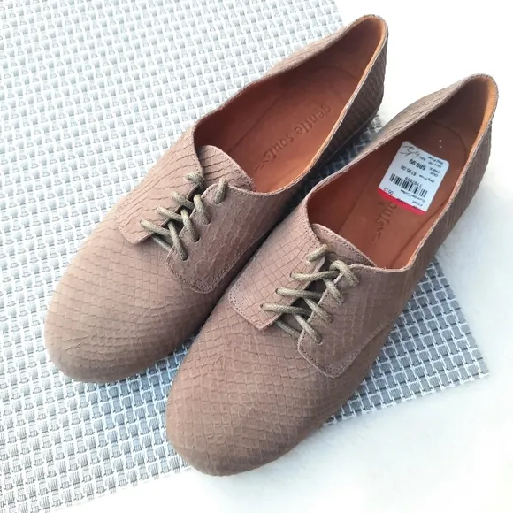 Gentle Souls Kenneth Cole Sure Bet Textured Lace Up Oxfords Comfort 6.5 …