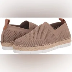 Gentle Souls by Kenneth Cole Women's Lizzy Eva Knit Slip on Espadrille Sandal