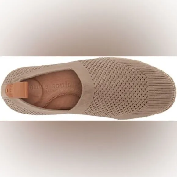 Gentle Souls by Kenneth Cole Women's Lizzy Eva Knit Slip on Espadrille Sandal