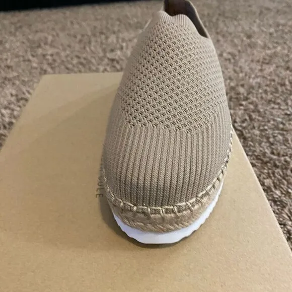 Gentle Souls by Kenneth Cole Women's Lizzy Eva Knit Slip on Espadrille Sandal
