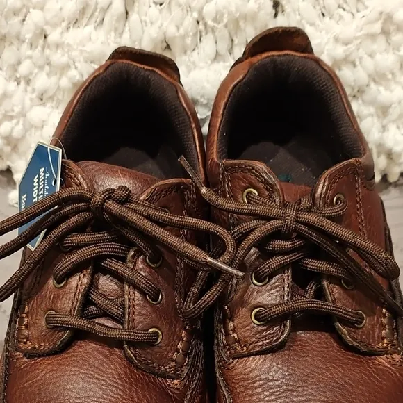 G.H. Bass &amp; Co. Brown Leather Oxfords with Durable Sole