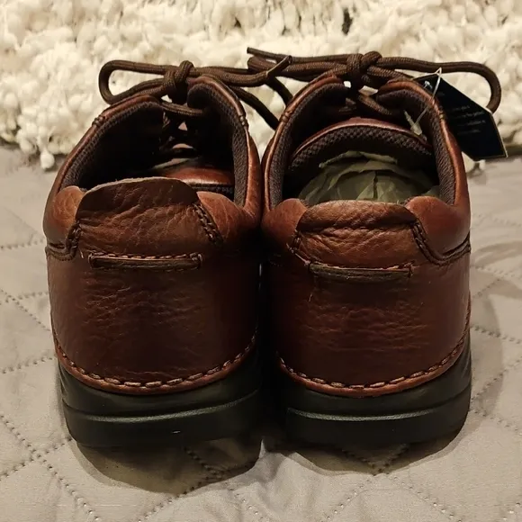 G.H. Bass &amp; Co. Brown Leather Oxfords with Durable Sole