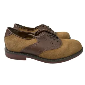 G.H. Bass &amp; Co Men's Buchanon Brown Suede/Leather Oxfords Size 10