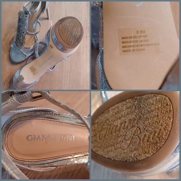 GIANNI BINI &quot;BRYNLEE&quot; PLATFORM HEELS SIZE 8.5