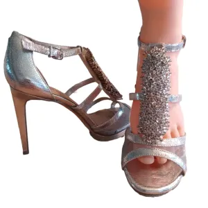 GIANNI BINI &quot;BRYNLEE&quot; PLATFORM HEELS SIZE 8.5
