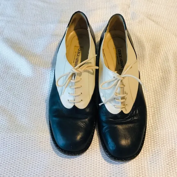 Giorgio Armani leather oxfords