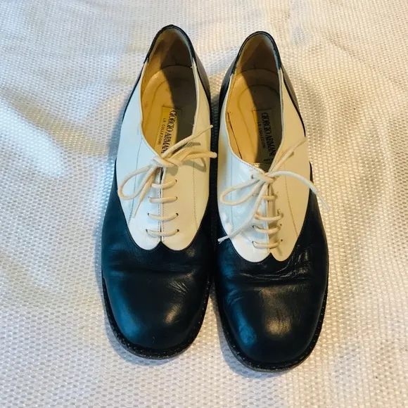 Giorgio Armani leather oxfords