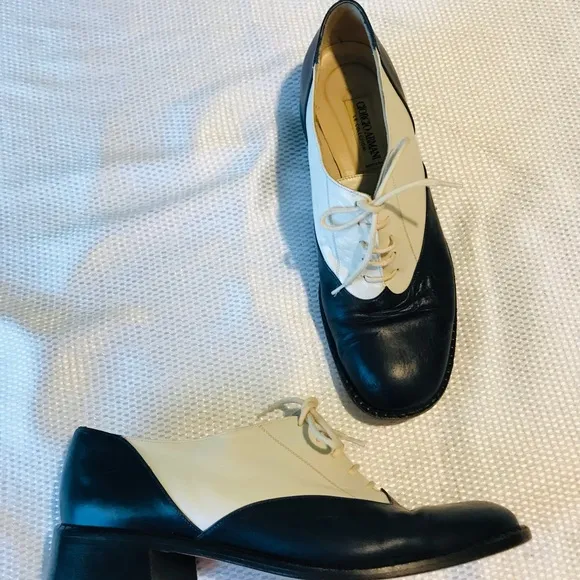 Giorgio Armani leather oxfords