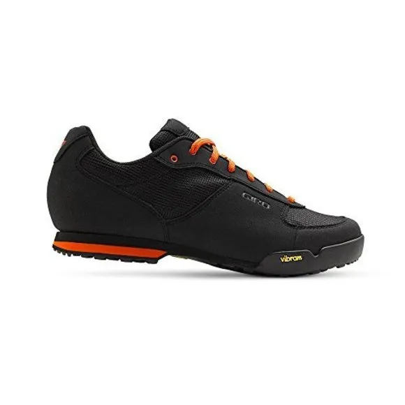 GIRO RUMBLE VR MENS MOUNTAIN CYCLING SHOES - BLACK/GLOWING RED (2021), 45