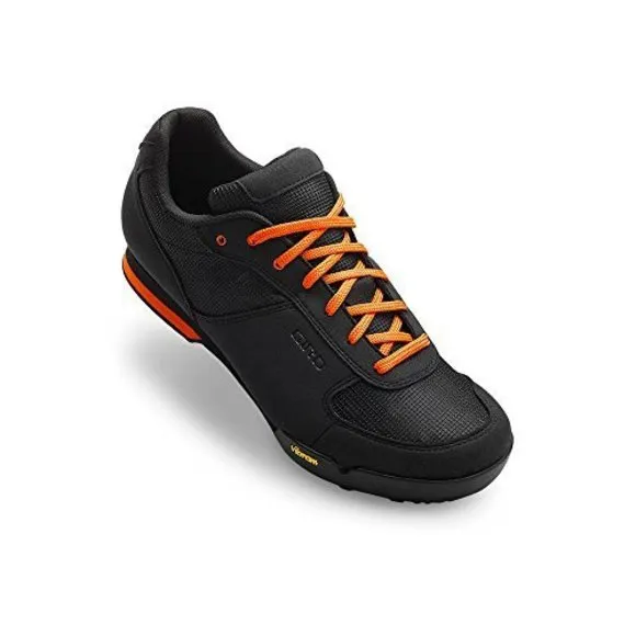 GIRO RUMBLE VR MENS MOUNTAIN CYCLING SHOES - BLACK/GLOWING RED (2021), 45