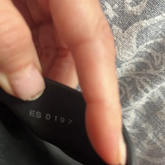 Givenchy Logo Black Slides  w/ dust bag- worn once!! Size 36